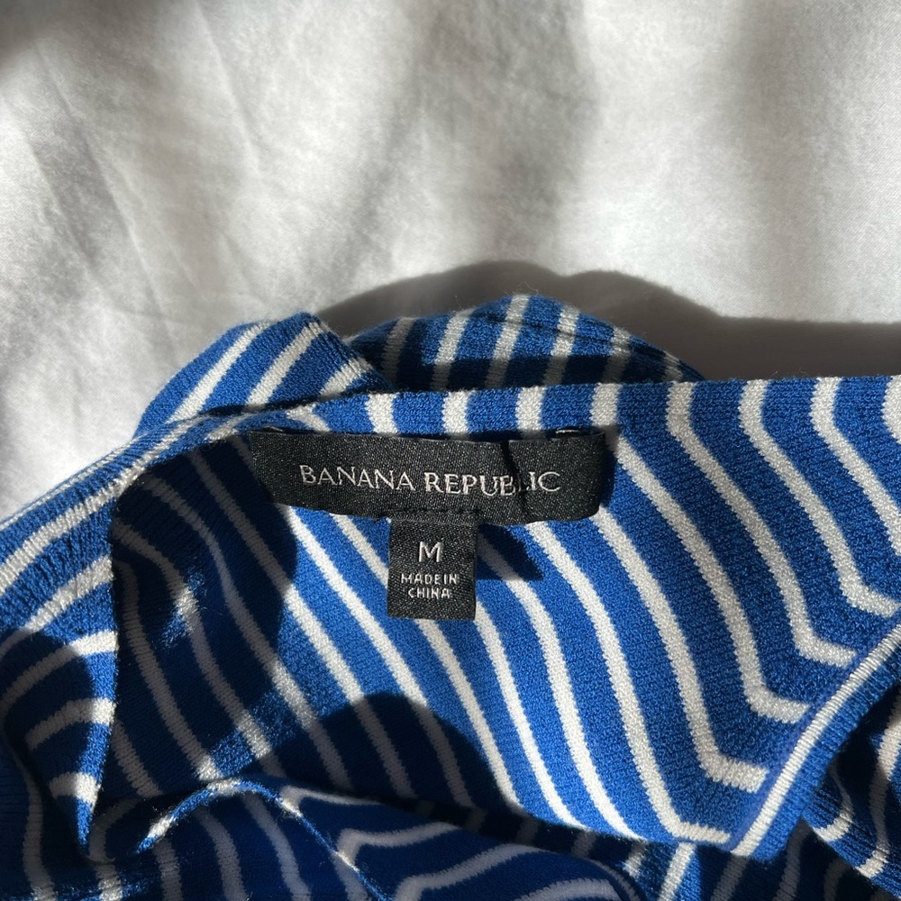 Stripped banana republic tank